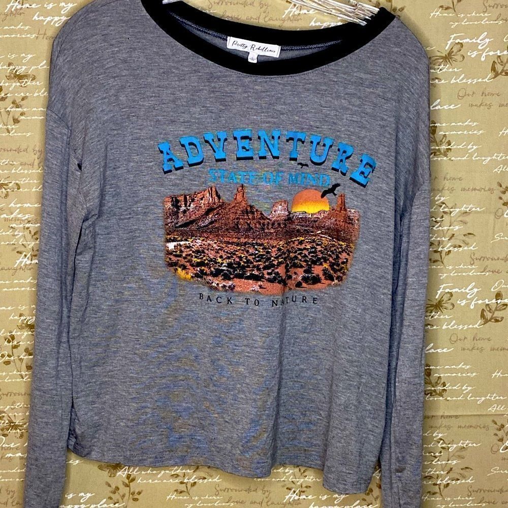 Long sleeve tee from Pretty Rebellious for women